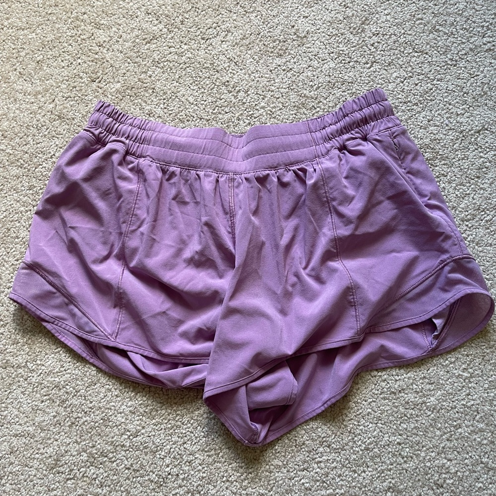Lululemon Athletica Lavender Athletic Shorts